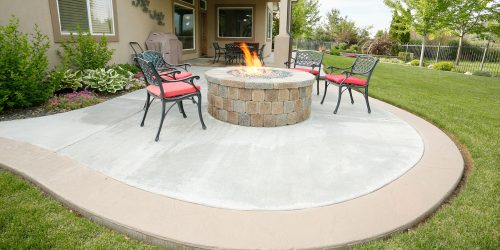 Concrete Patio